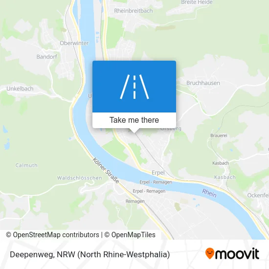 Карта Deepenweg