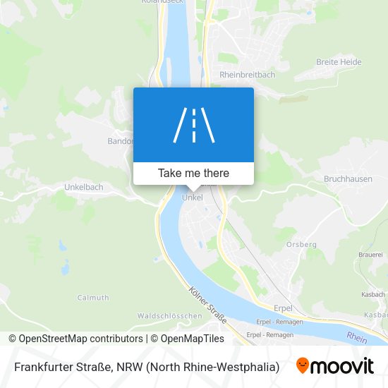 Frankfurter Straße map