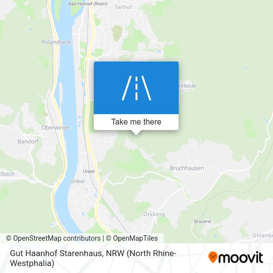 Gut Haanhof Starenhaus map