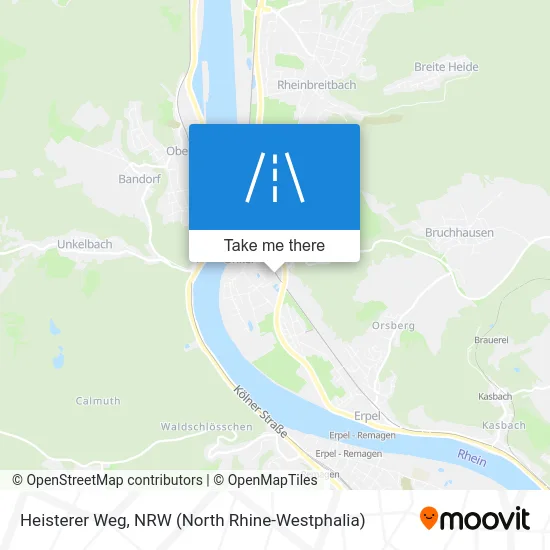 Карта Heisterer Weg