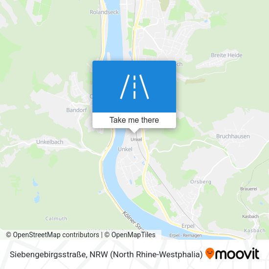 Siebengebirgsstraße map