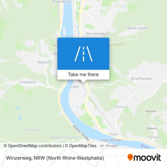 Карта Winzerweg