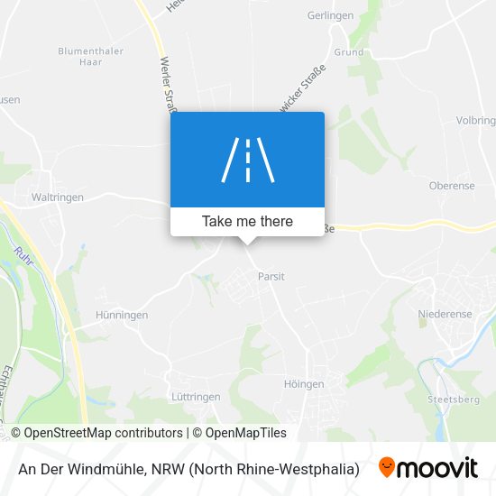 An Der Windmühle map