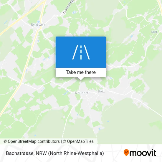 Bachstrasse map