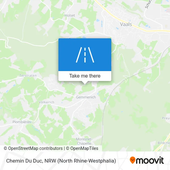 Карта Chemin Du Duc