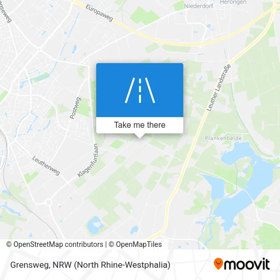 Карта Grensweg