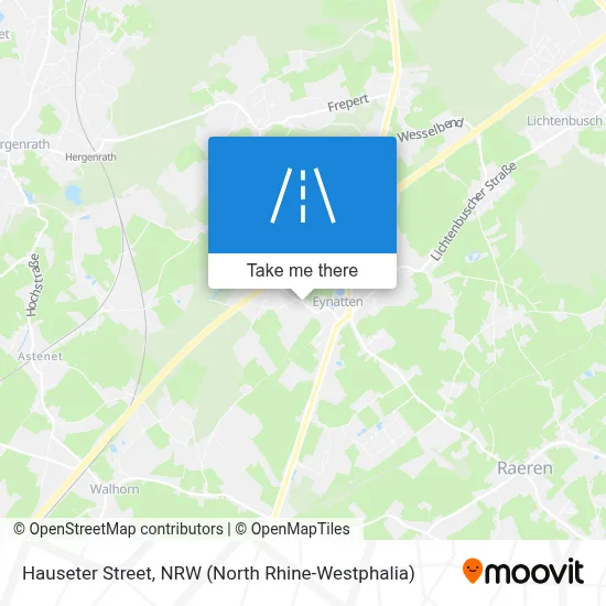 Hauseter Straße map