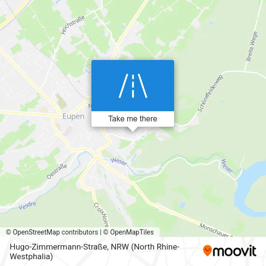 Карта Hugo-Zimmermann-Straße
