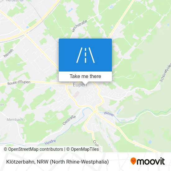 Карта Klötzerbahn