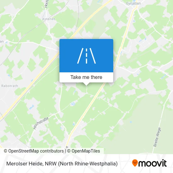 Карта Merolser Heide