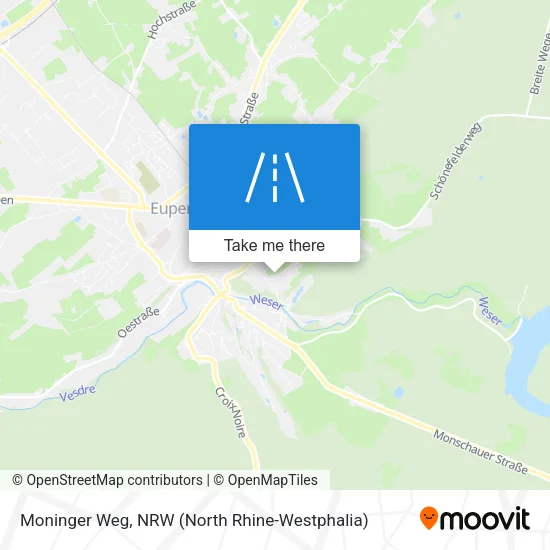 Карта Moninger Weg
