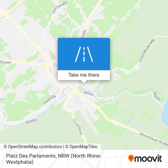 Platz Des Parlaments map