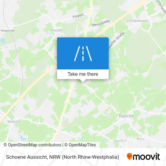 Карта Schoene Aussicht