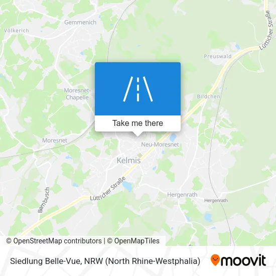 Карта Siedlung Belle-Vue