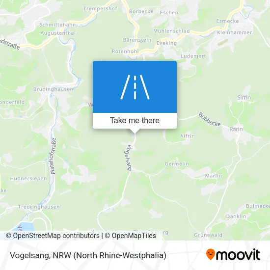 Карта Vogelsang
