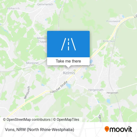 Карта Vons