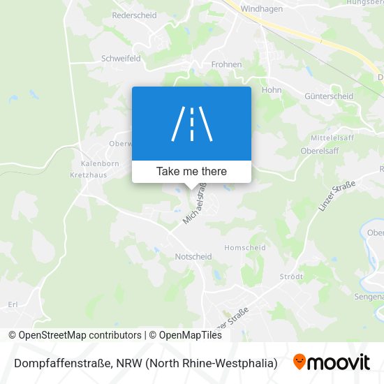 Dompfaffenstraße map