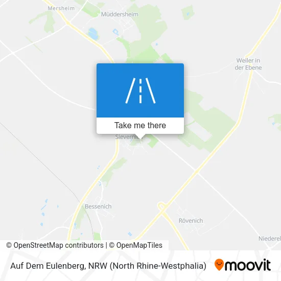 Карта Auf Dem Eulenberg
