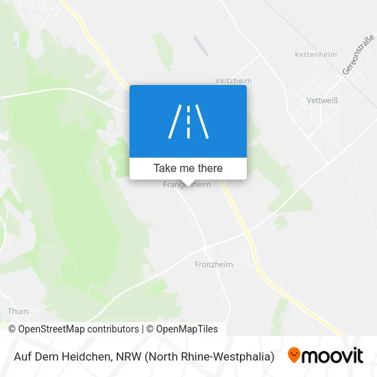 Карта Auf Dem Heidchen