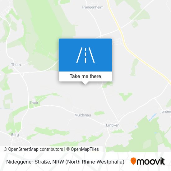 Nideggener Straße map