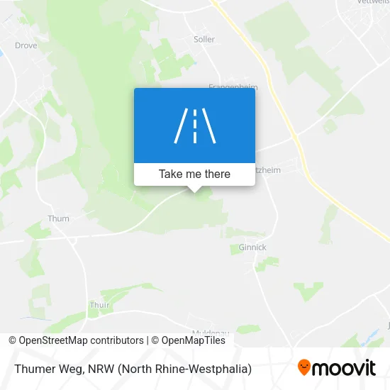 Карта Thumer Weg
