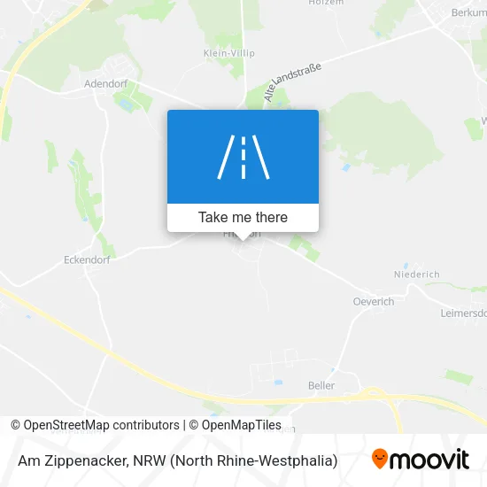 Карта Am Zippenacker