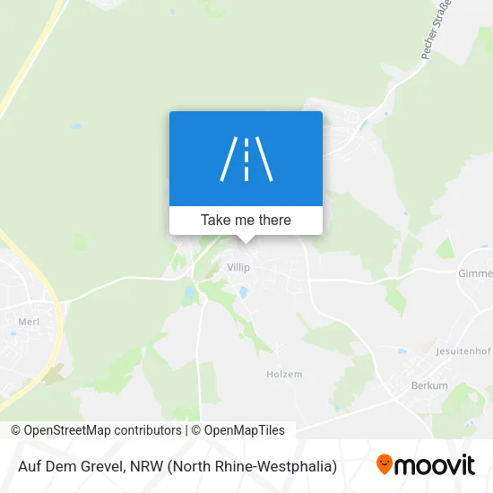 Карта Auf Dem Grevel