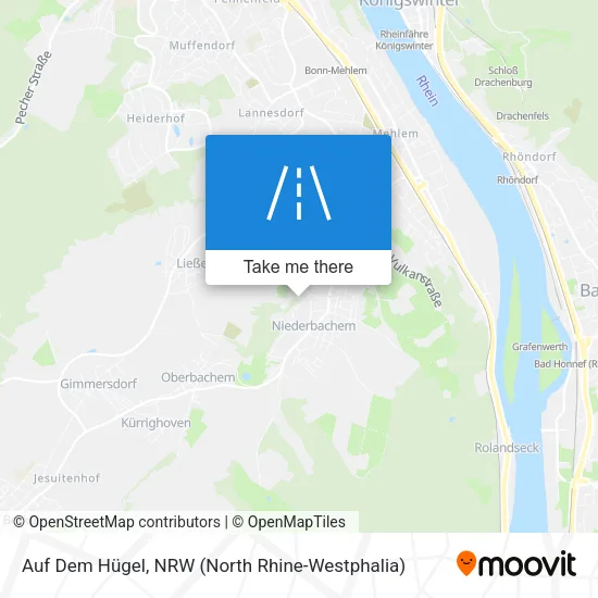 Карта Auf Dem Hügel