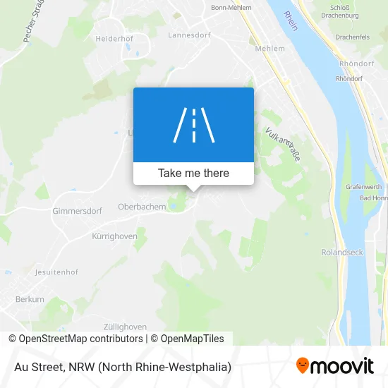 Austraße map