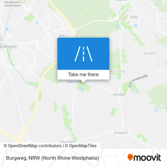 Карта Burgweg