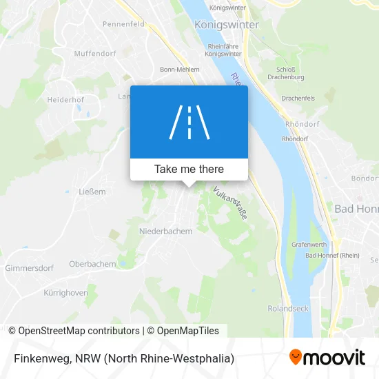 Карта Finkenweg