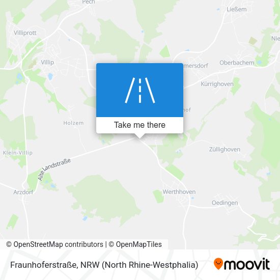 Fraunhoferstraße map