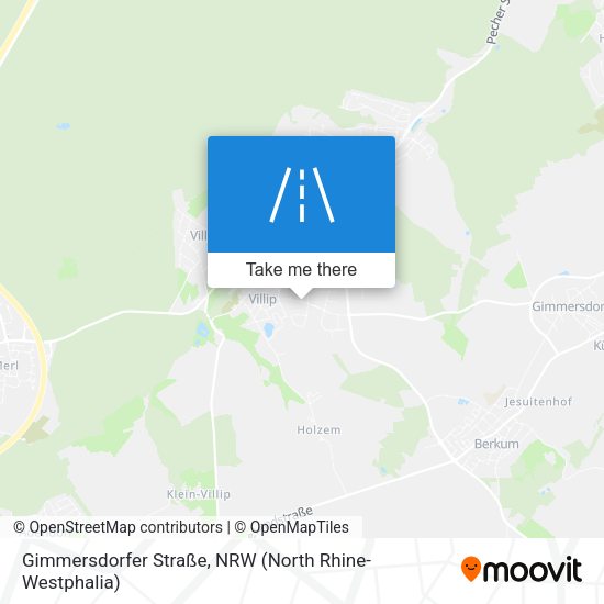 Gimmersdorfer Straße map