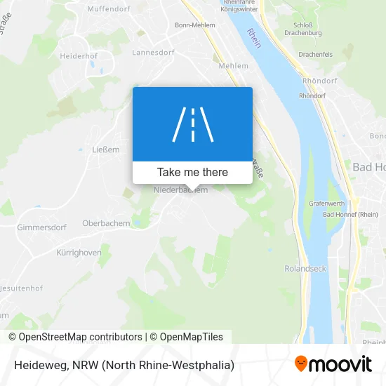 Карта Heideweg