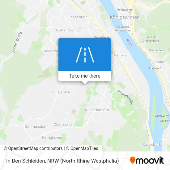 In Den Schleiden map