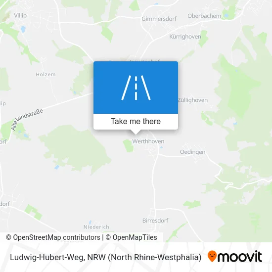 Ludwig-Hubert-Weg map