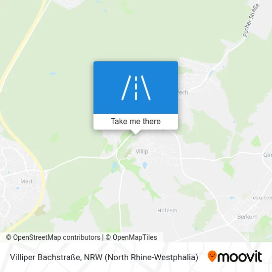Villiper Bachstraße map