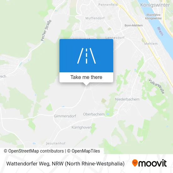 Карта Wattendorfer Weg