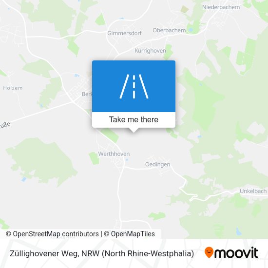 Züllighovener Weg map