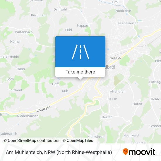 Am Mühlenteich map