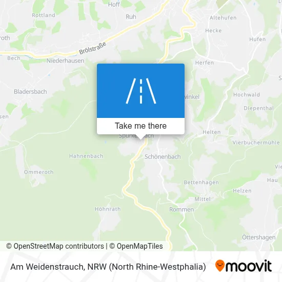 Am Weidenstrauch map