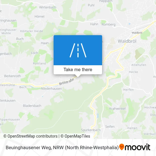 Beuinghausener Weg map