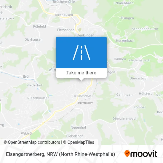 Eisengartnerberg map