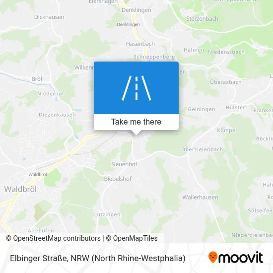Elbinger Straße map