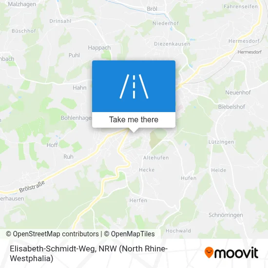 Elisabeth-Schmidt-Weg map