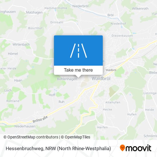 Hessenbruchweg map