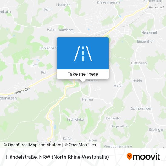 Händelstraße map