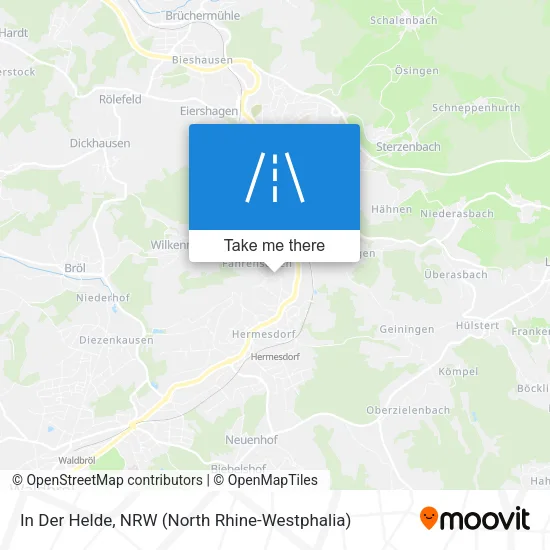 Карта In Der Helde