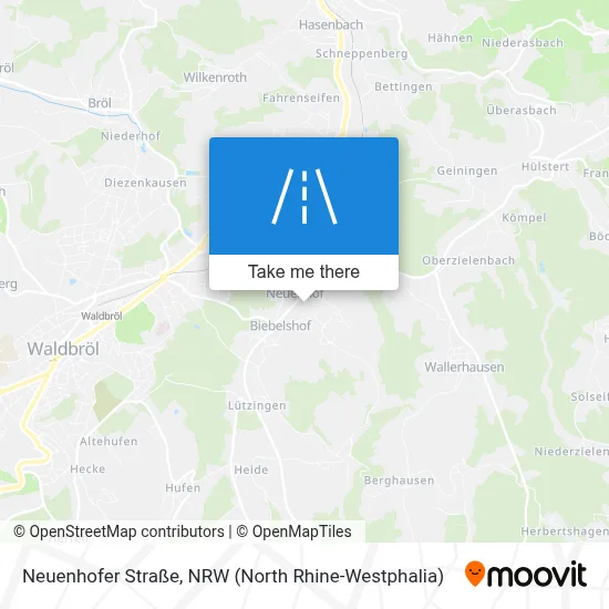 Neuenhofer Straße map