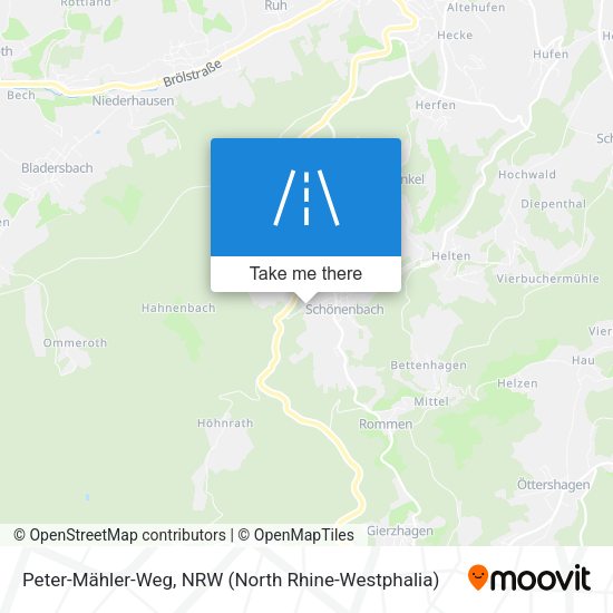 Peter-Mähler-Weg map